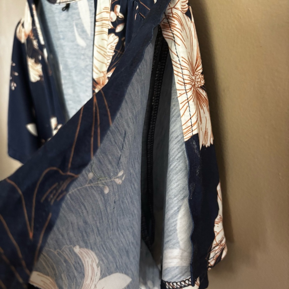 Floral Navy Dress - Picture 7 of 8